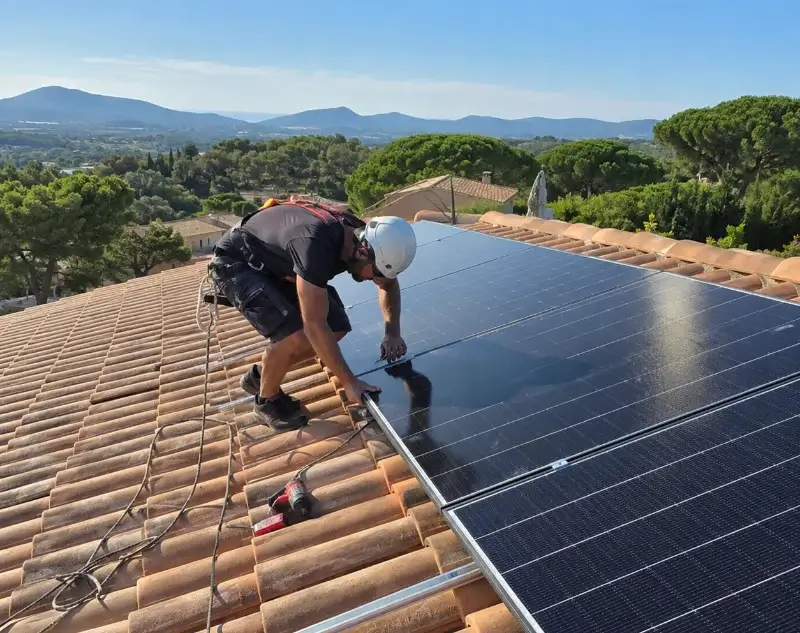 Installateur panneaux solaires Orgères — pose photovoltaïque sur toiture